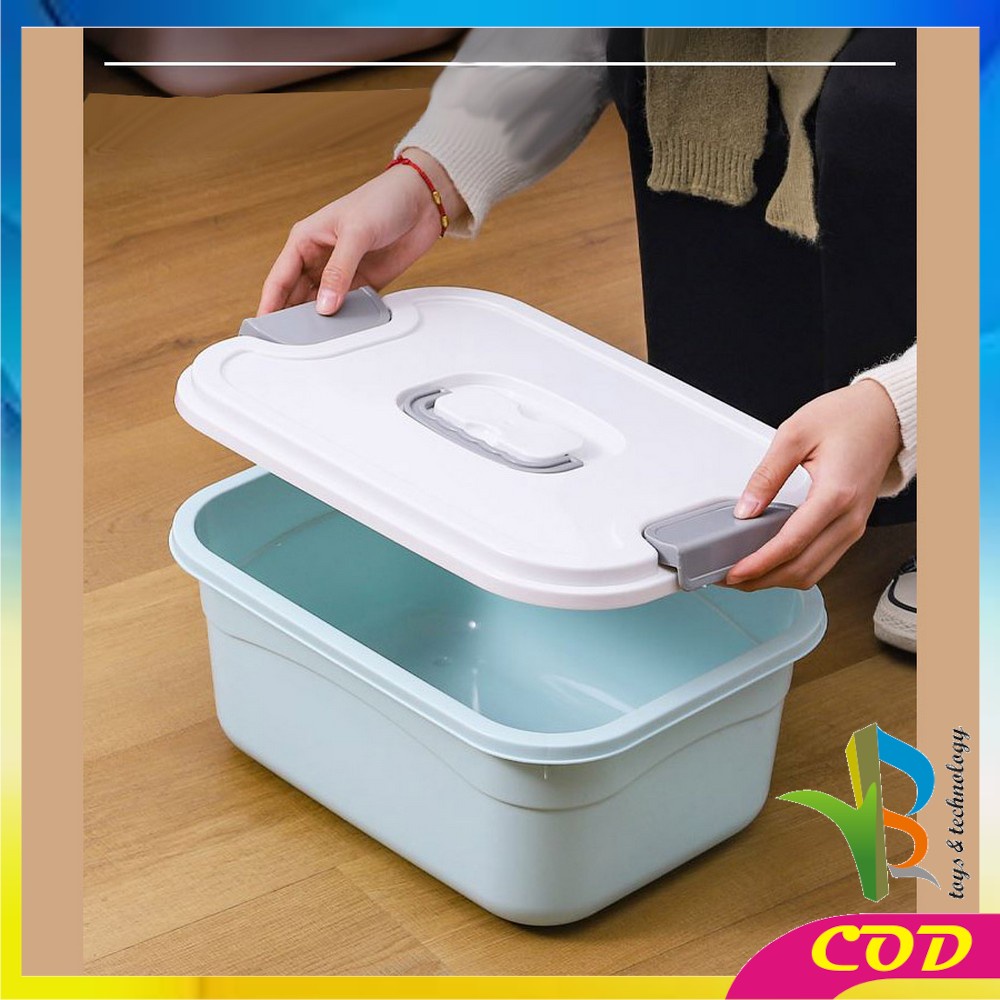 RB-C272 Container Box 3IN1 Storage Organizer Box / Tempat Penyimpanan Multifungsi Kontainer Plastik / Wadah Plastik Kotak Penyimpanan