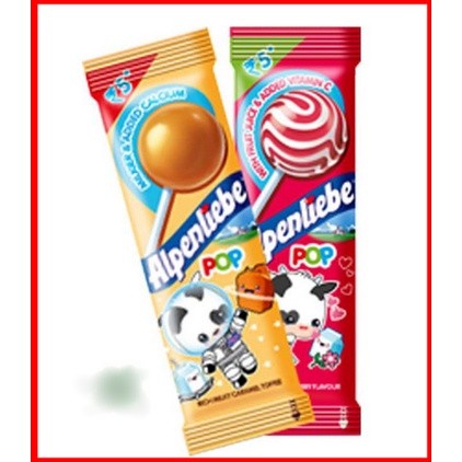 Alpenliebe Lollipop Renceng isi 12pcs @6gr