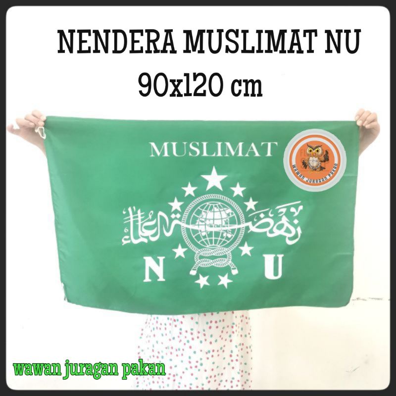 BENDERA MUSLIMAT NU DAN BENDERA NU