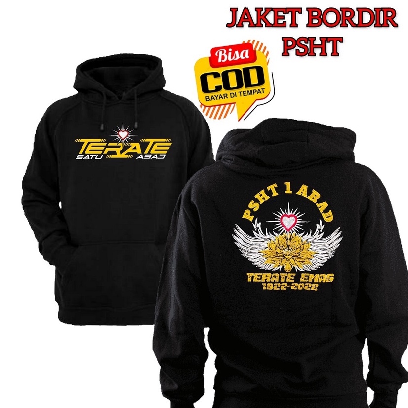 jaket psht bordir satu abad - kalet psht bordir