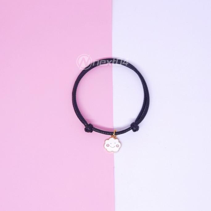 Gelang Couple Sahabat Pasangan Bestie 3 Orang Tali Hitam Murah