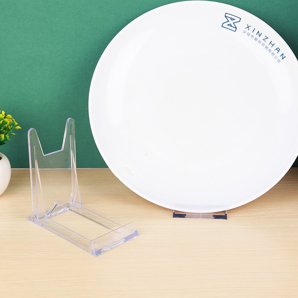 2pcs Stand Holder Koin Bahan Akrilik Untuk Display