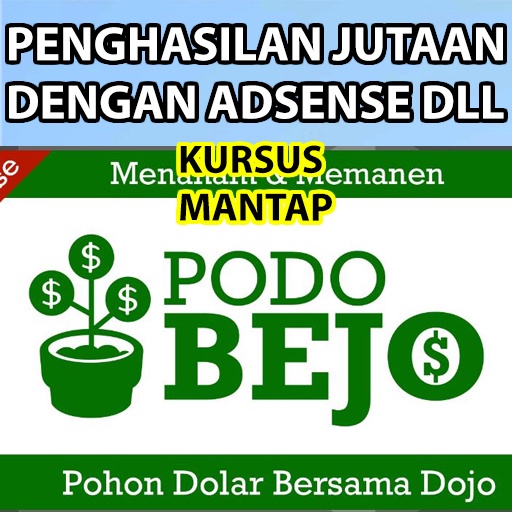 UPDATE ECOURSE PODOBEJO POHON DOLLAR BERSAMA DOJO PODO BEJO WEBSITE AGC LIST BUILDING DIGITAL MARKET