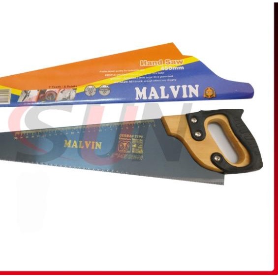 Gergaji Kayu manual 18 " inch | Hand Saw 45 cm Siap Pakai Sudah Tajam