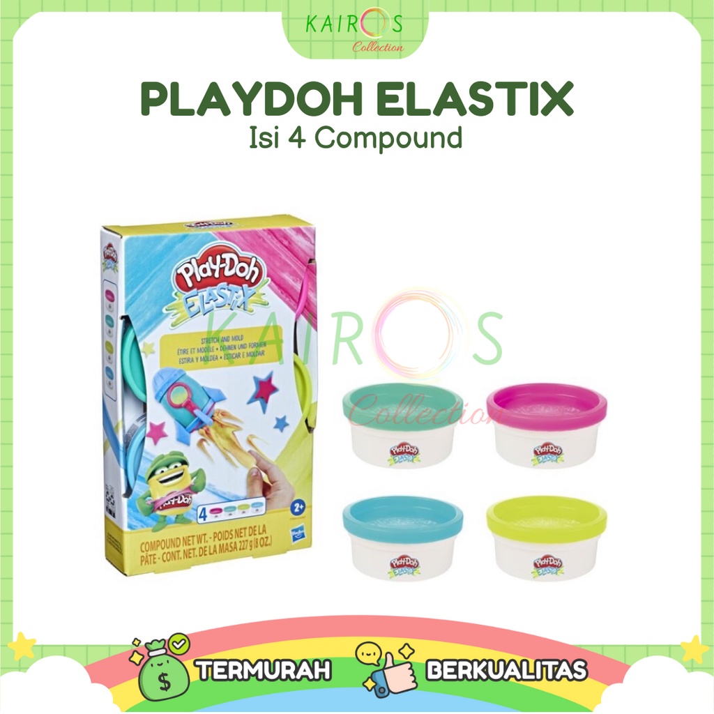 PlayDoh Elastix Isi 4 Compound