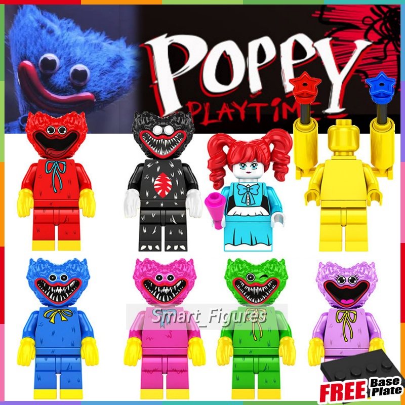 Mainan Puzzle Balok Bangunan Mini Figure Poppy Playtime Untuk Anak Hadiah KF6169