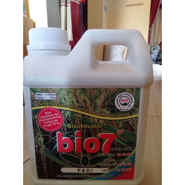 BIO7 PUPUK CAIR ORGANIK BIOAKTIFATOR ORIGINAL