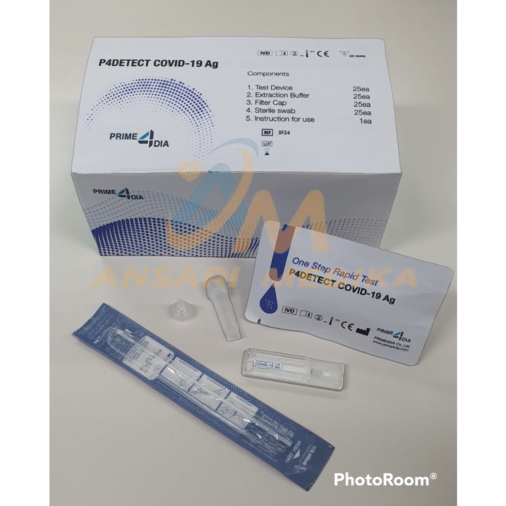 Swab Antigen Test Prime4dia P4DETECT Test Swab Antigen