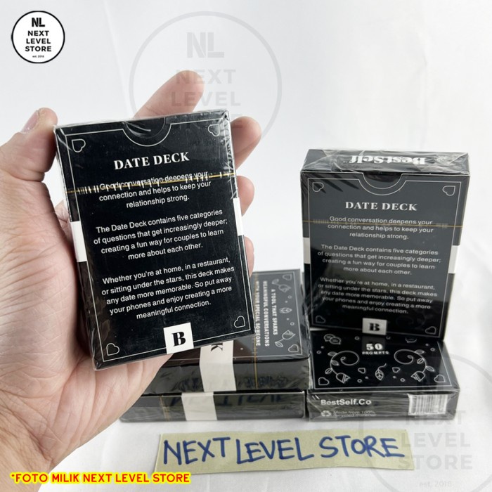 Date Deck by BestSelf Co Card Game Board Games Datedeck