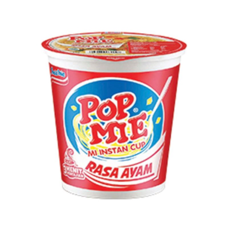 

( SATUAN ) POP MIE mi instan rasa ayam cup 75gr isi 1 ( SATU ) PCS