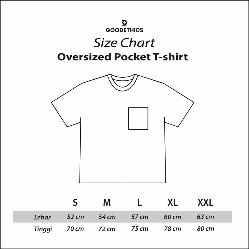 GOODETHICS - Oversize Tshirt White