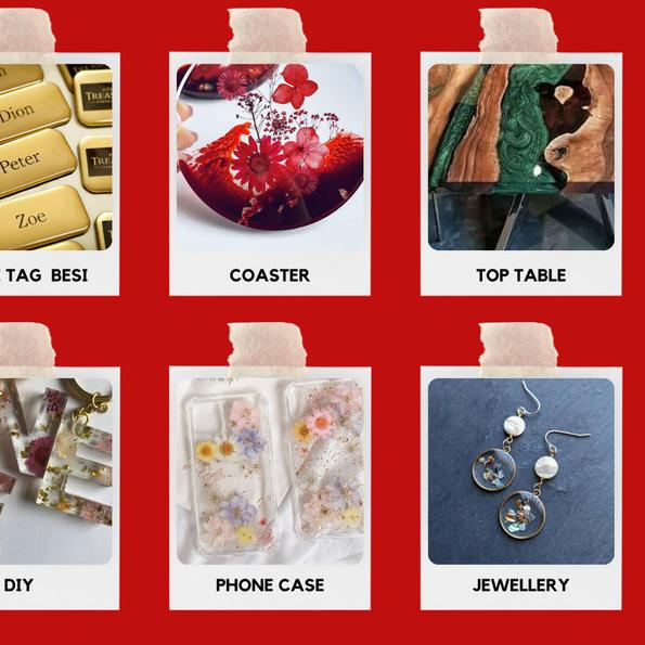 

Epoxy resin bening clear keras + hardener - Lycal 1011 - 500 gr