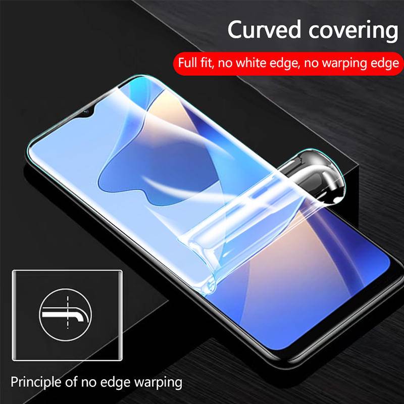 1-5pcs Pelindung Layar Hydrogel Full cover Untuk OPPO A16 A15 A15s