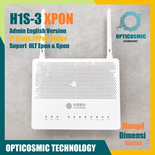 Modem XPON H1s-3 ONT Router WIFI Second Murah Support Bridge PPoE IP Static