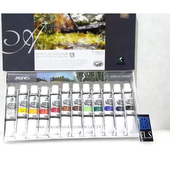 

Maries Acrylic Color Set 12