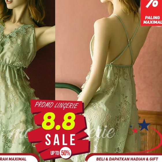 manjalingerie baju tidur - Merah