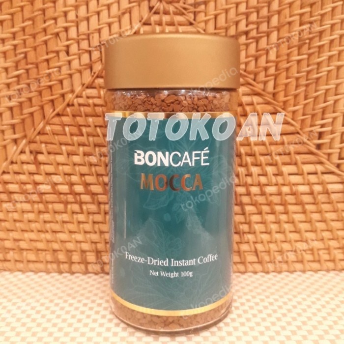 BONCAFE MOCCA FREEZE DRIED INSTANT COFFEE 100 GR
