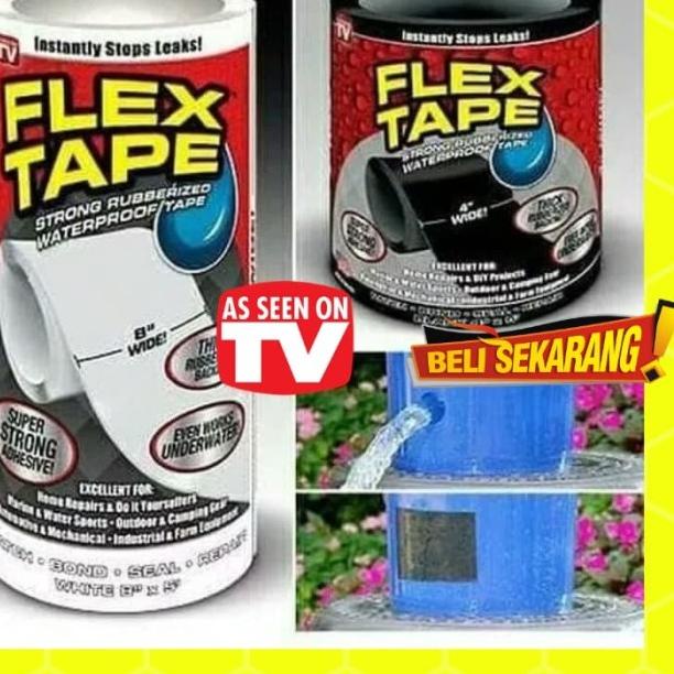 

LEM Isolasi perekat anti bocor extra kuat cepat flex tape pipa aqua