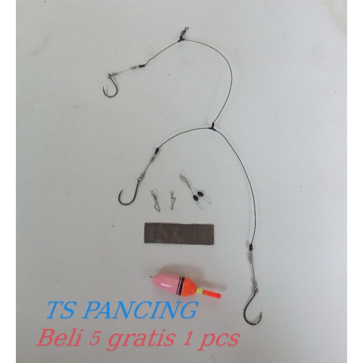 RAKITAN PANCING IKAN BAWAL CABANG 3 SIAP PAKAI