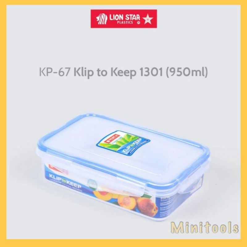 Tempat Kotak Makan /  Lunch Box / Toples Makanan Sealware / Lion Star KP-67 KP-69