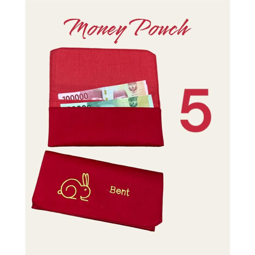 Fawn'G Handmade - Money Pouch Imlek Edisi Tahun Kelinci Rabbit 2023