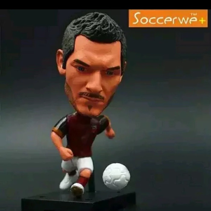 Francesco Totti - As Roma - Soccerwe Plus - Action Figure Miniatur