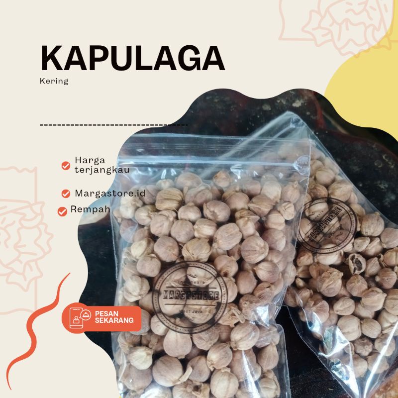 

Kapulaga Kering 250gr Bersih Cardamom