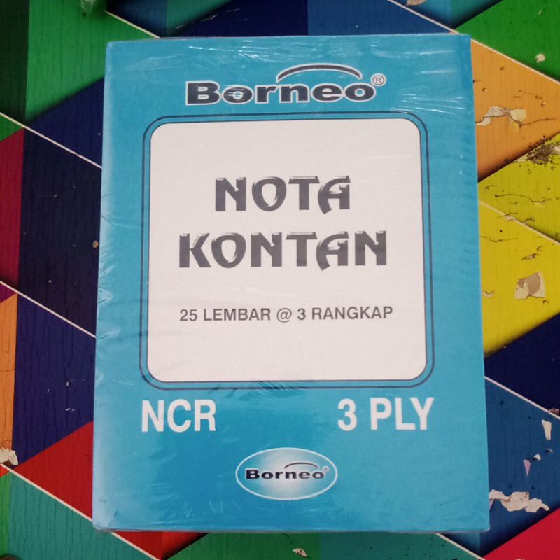 

Nota 3 Ply NCR Besar Vision / Borneo