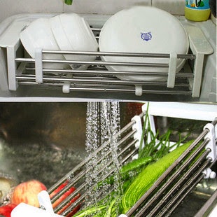 RAK PENGERING Piring Sendok Keranjang Dapur SINK WASTAFEL sink / TEMPAT dapur wajan panci serbaguna wastafel kitchen  TIRISAN AIR DAPUR - rak sink