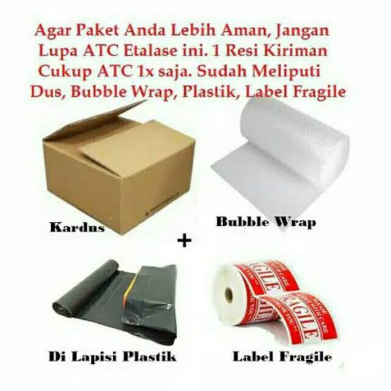 

PACKING TAMBAHAN BUBLE WRAP