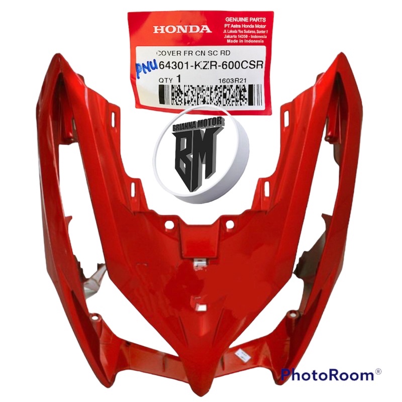 COVER LAMPU DEPAN MERAH VARIO 125 LAMA 64301 KZR 600CSR