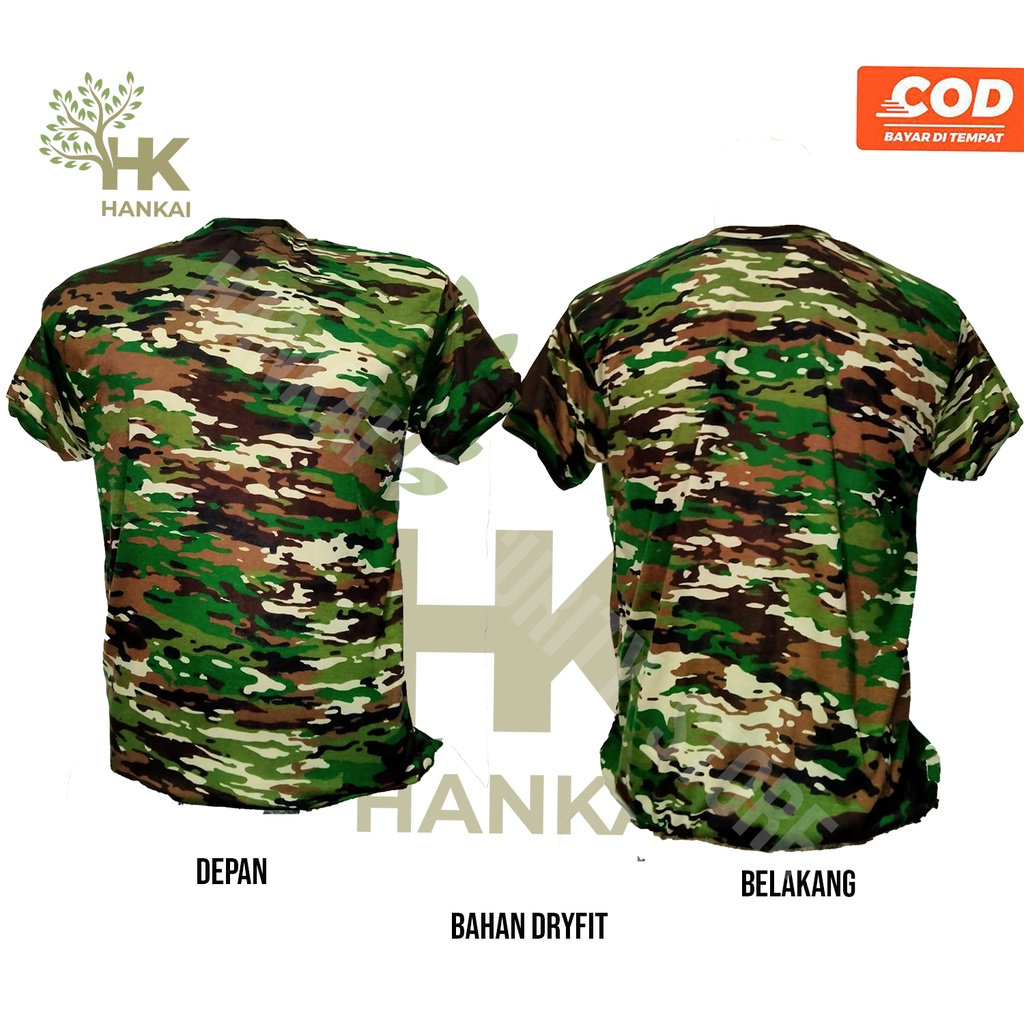 Kaos TNI AD/ Loreng terbaru 2022 Kasad Dalaman /Kaos TNI KASAD/Dalaman Loreng Kasad Baru Dryfit