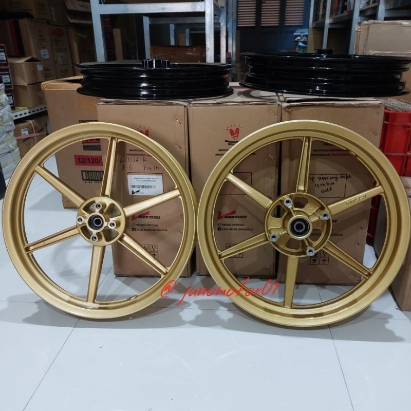 Velg racing v rossi ziggy Ninja r size 17 215/250