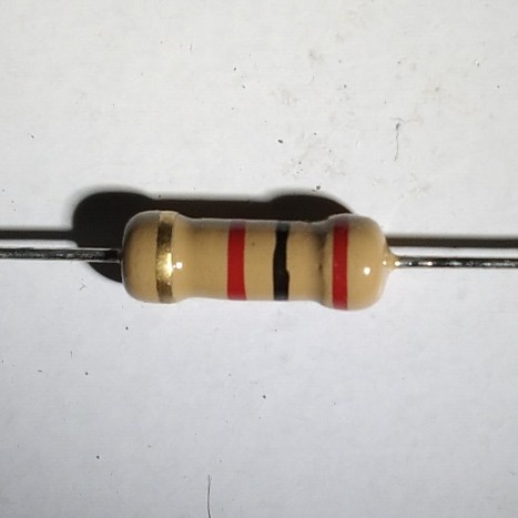 PCS 25 RESISTOR 2K 2KOHM 1/4W 025W (25PCS)