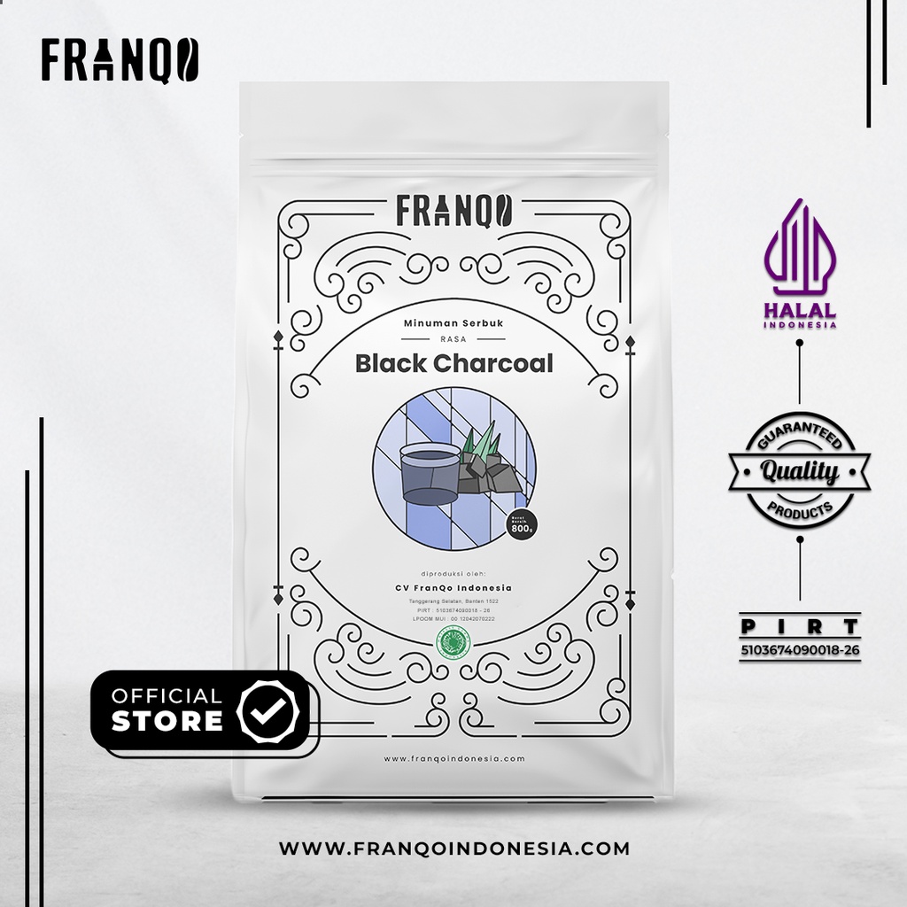 

FRANQO Black Charcoal Powder