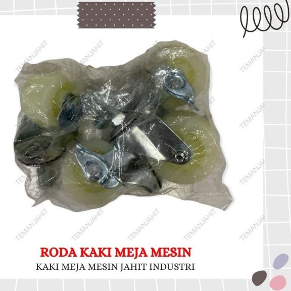 Roda Kaki Mesin Jahit Industrial Drat Besar /Roda Mesin Jahit - Drat Besar Abu