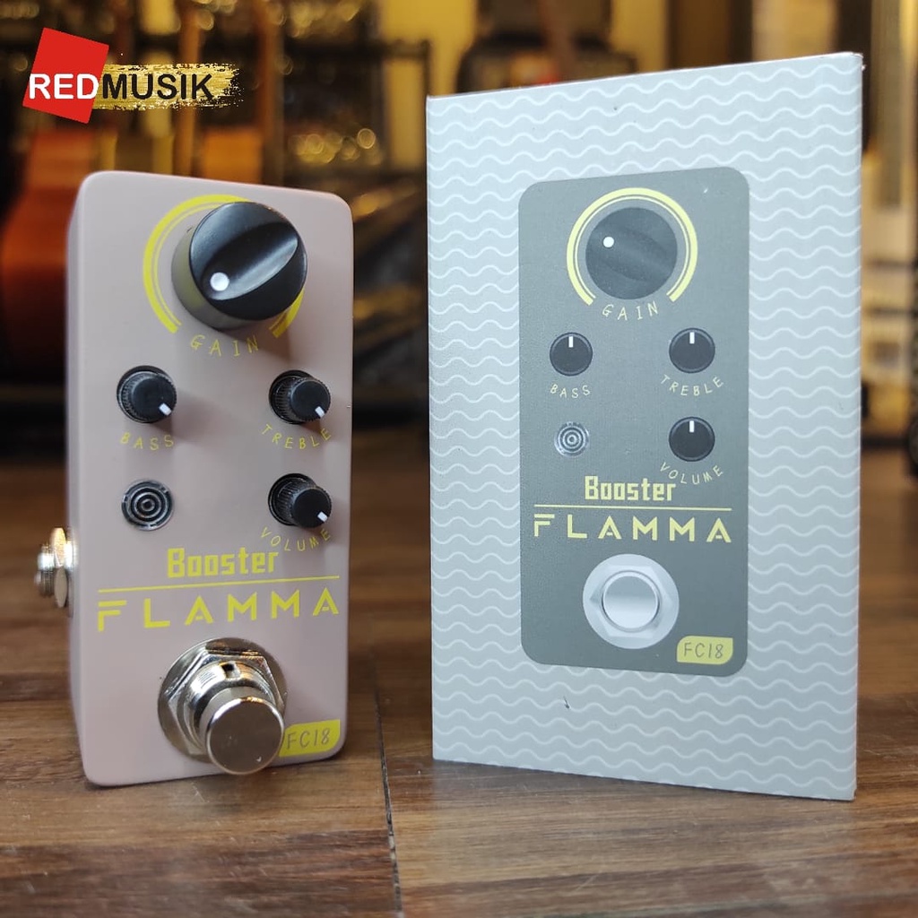 Efek Gitar FLAMMA FC18 FC-18 FC 18 Clean Booster Effeck Pedal