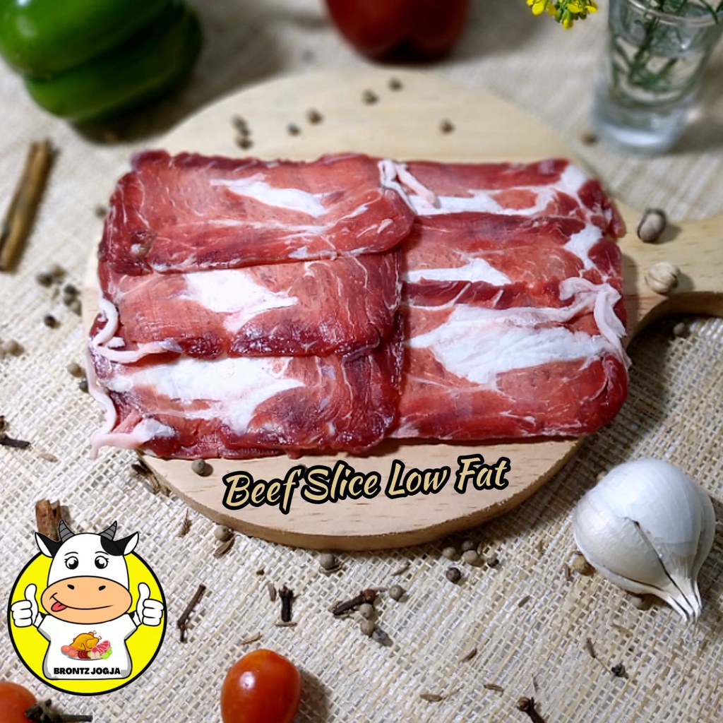 

BEEF SLICE LOW FAT 1KG - DAGING SAPI IMPORT - BRONTZ JOGJA