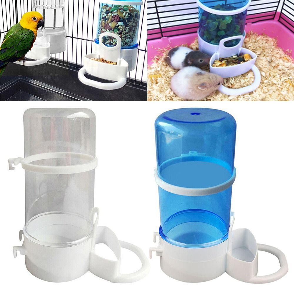 Solighter Tempat Makan Burung New Anti Splash Dispenser Makanan Plastik