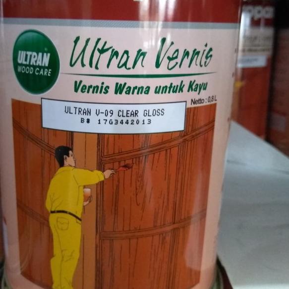 Ultran Vernis Kayu V-09 Clear Gloss / Pernis Kayu Clear