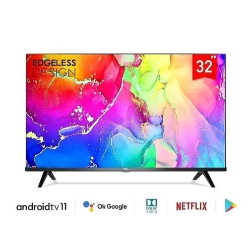 TV TCL 32A7 32 inch Android 11 Panel A Frameless Garansi Resmi Limited