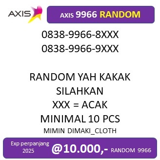 perdana axis nomor axis 999