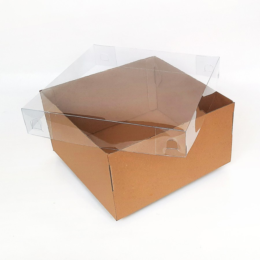 BM252515  - Dus Box Packaging Kotak kue Puding Window