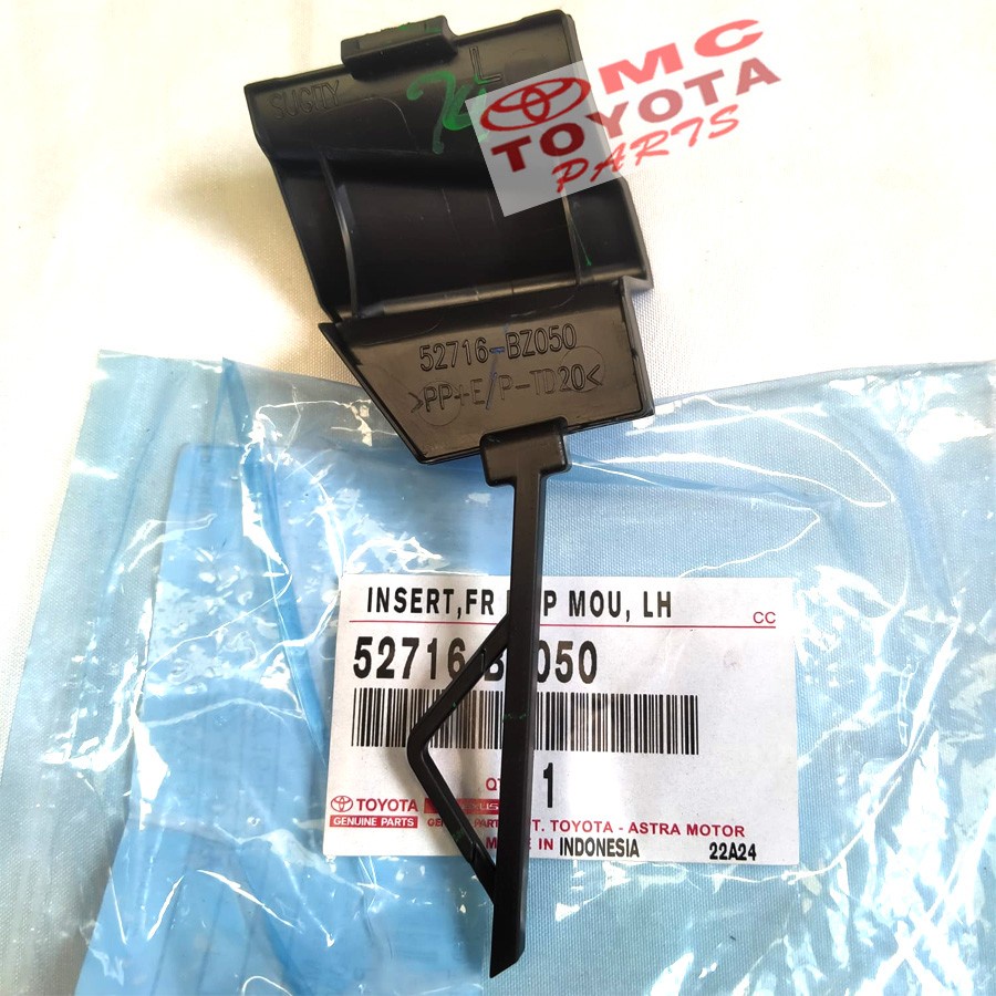 Tutup Cover Extension Bumper Depan Kiri Calya Sigra 52716-BZ050