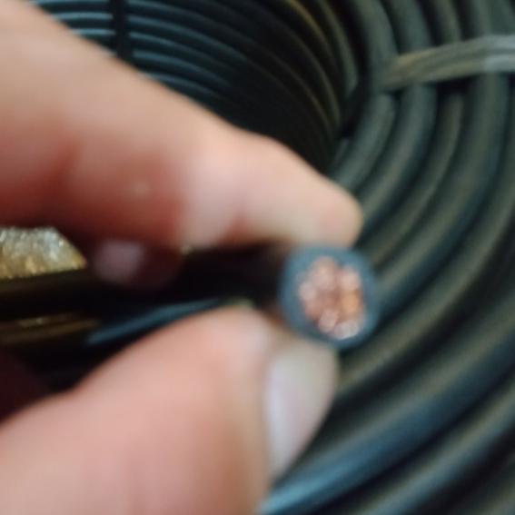 kabel nyaf 25Mm Jembo Serabut/Kabel nyaf 25mm jembo Hitam/nyaf 25mm