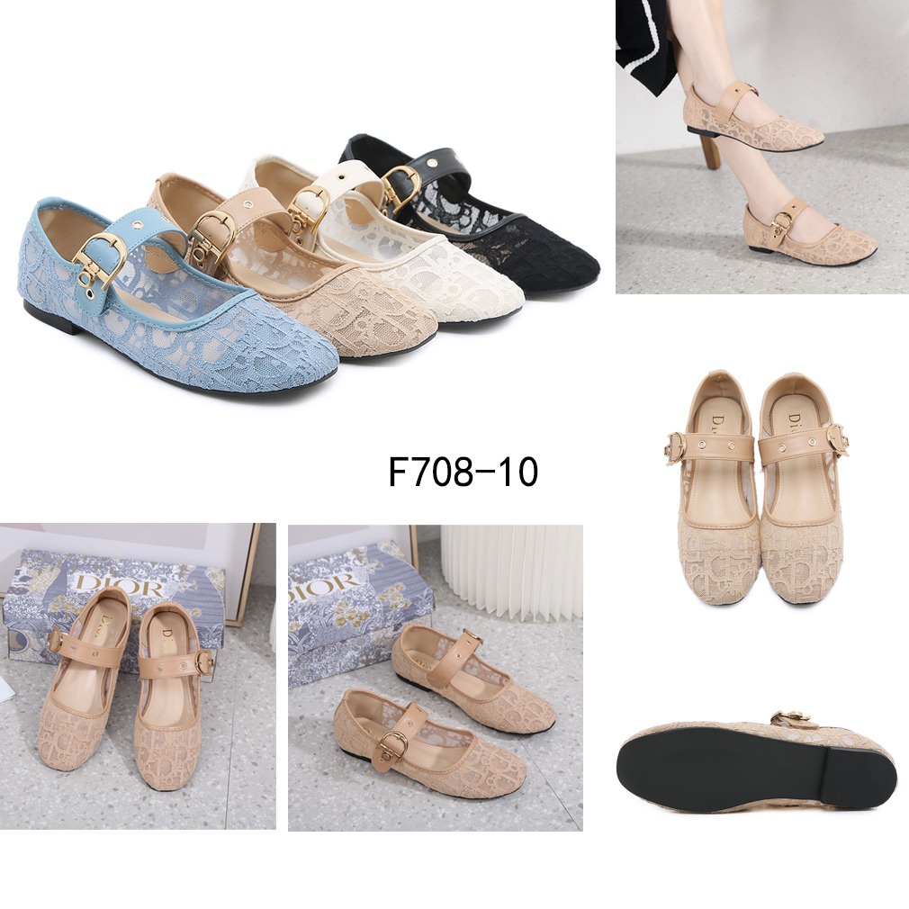 DR Baby-D Brokat Ballet Balerina Flat Shoes F708-10