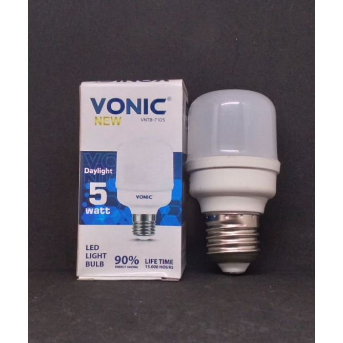 Lampu LED VONIC Putih 5 10 15 20 Watt LED Light Bulb Bohlam Putih