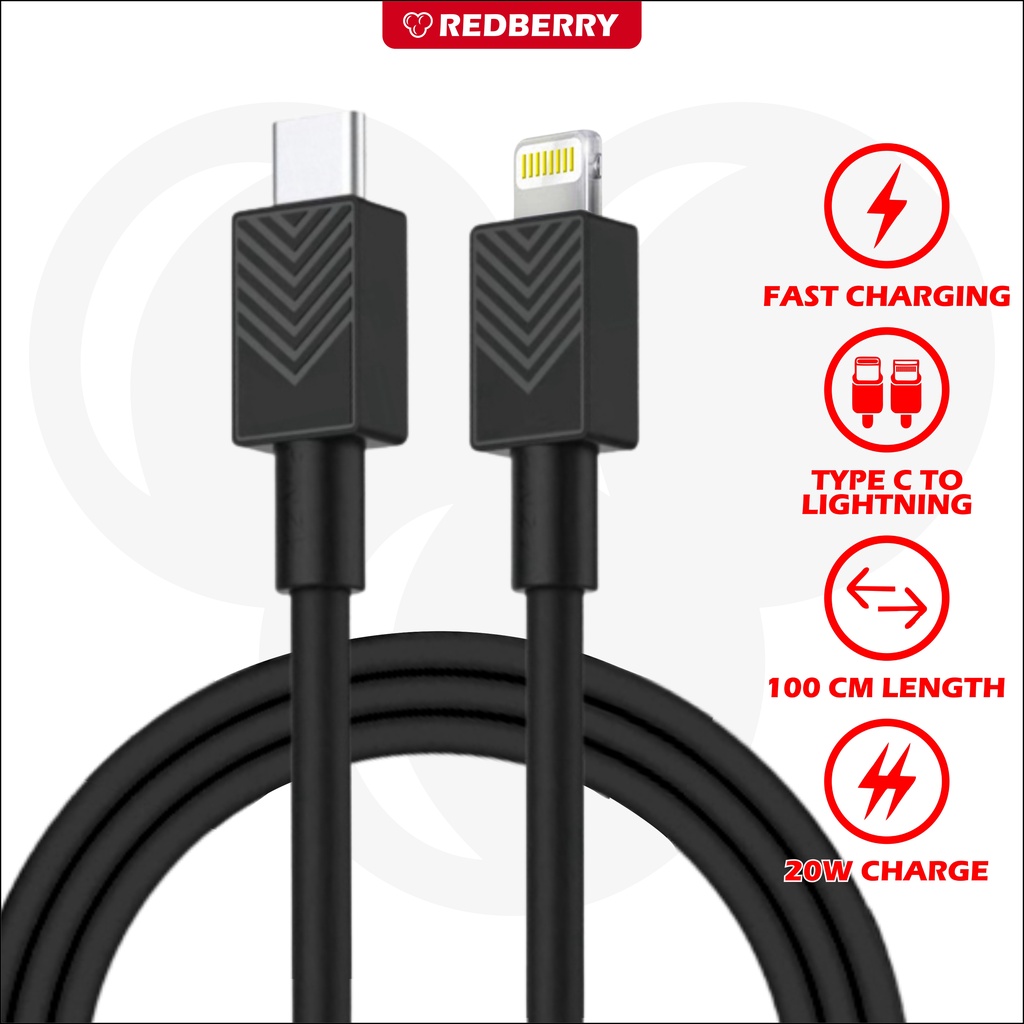 Kabel Data PINZY CD19 PD 20W Fast Charging Type C to Lightning iphone Kabel charger 1meter cas ori