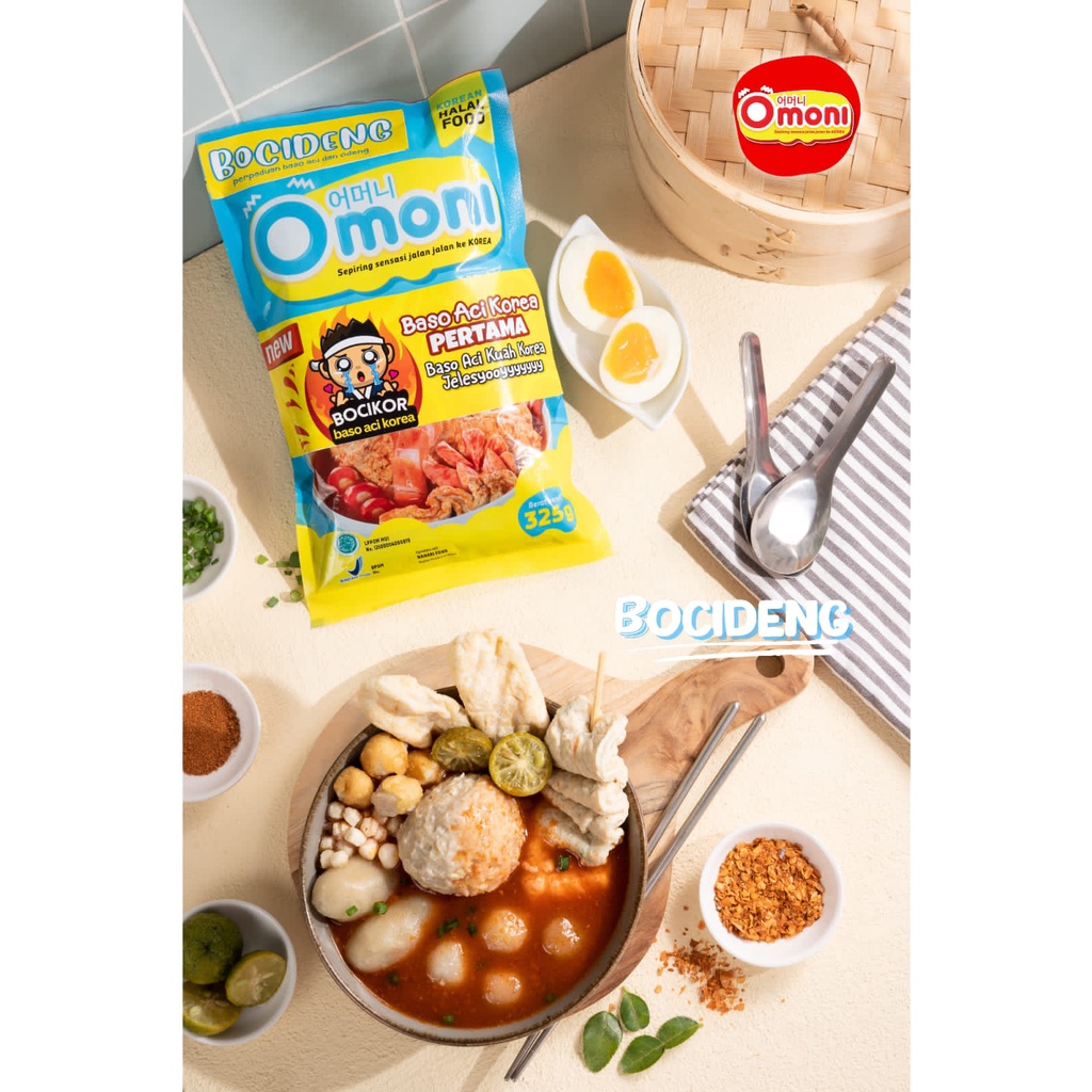 Omoni BOCIDENG Bakso Aci Korea