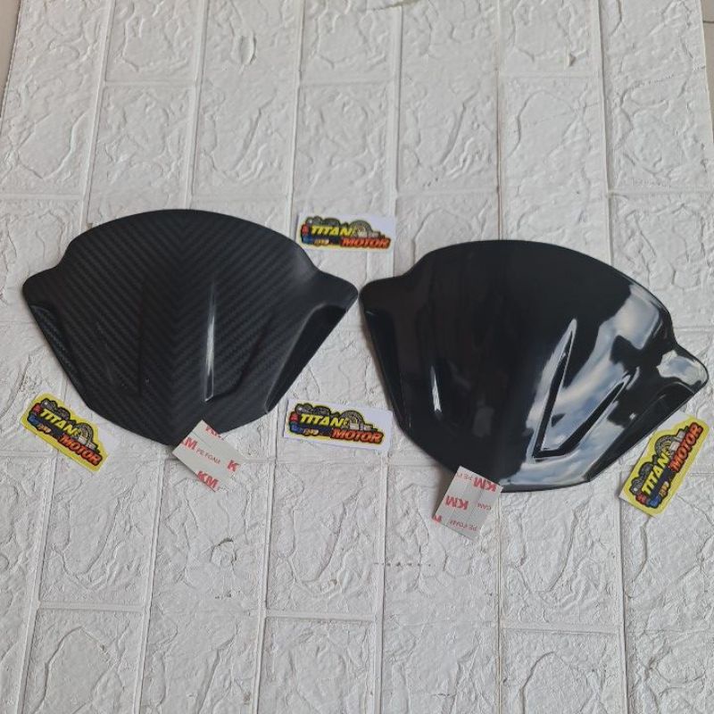 visor motor beat karbu beat old carbon dan hitam